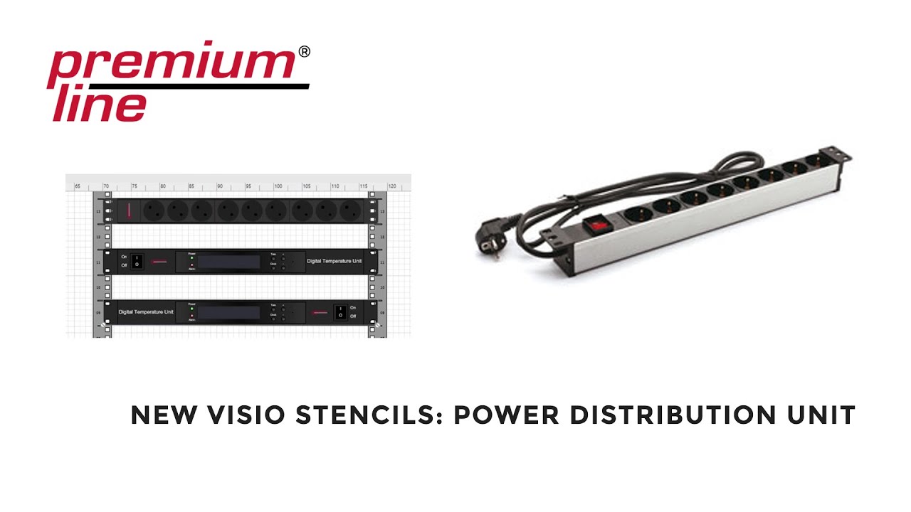 New Visio Power Distribution Unit stencils are available