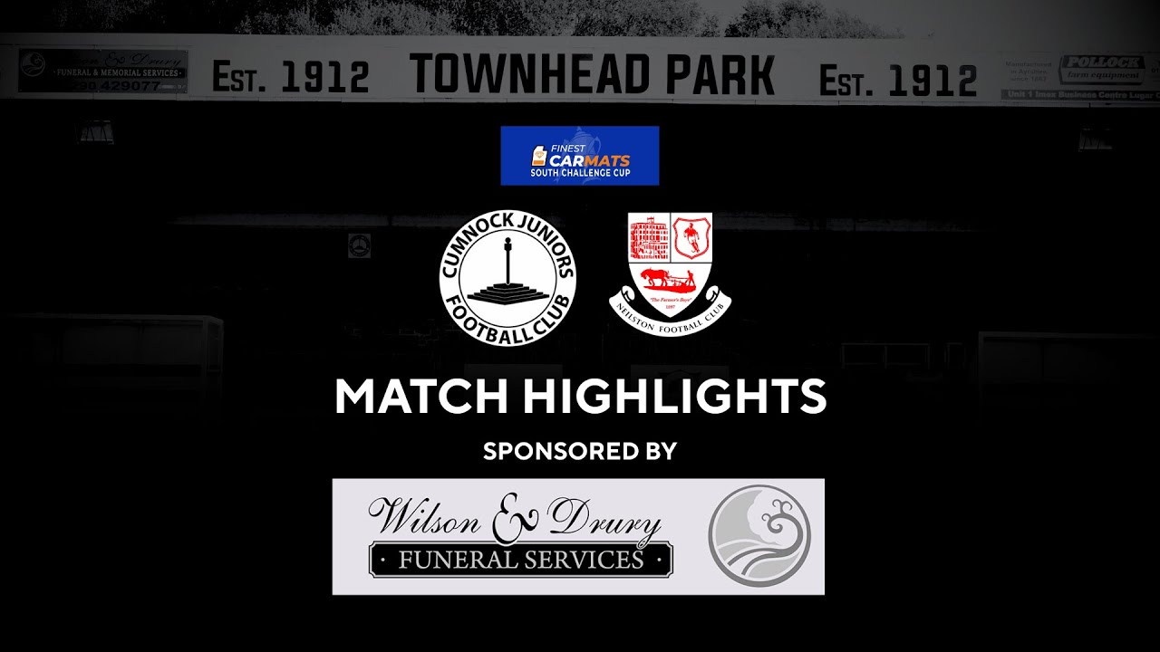Cumnock Juniors v Neilston | South Challenge Cup Round 5 | Saturday 20 December 2025
