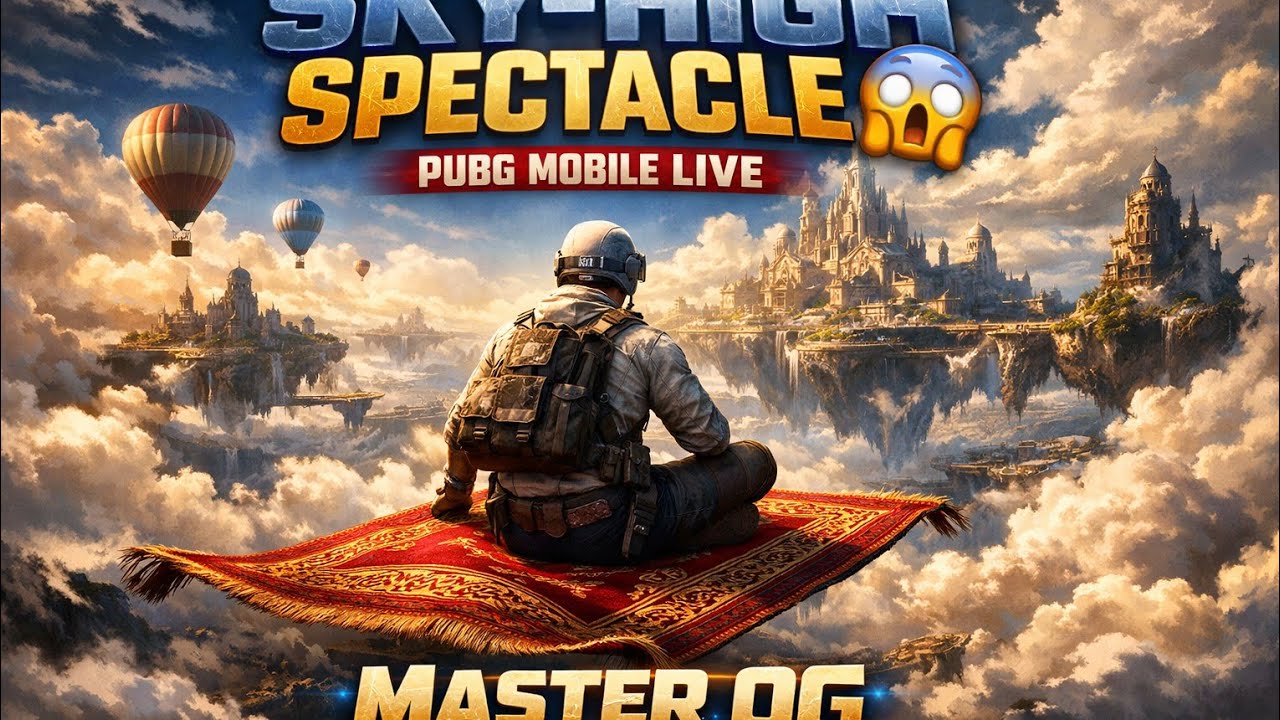 OLD SKYHIGH SPECTACLE MODE IS BACK! | AAO CLASSIC ME RANK PUSH KARTE I PUBG LIVE