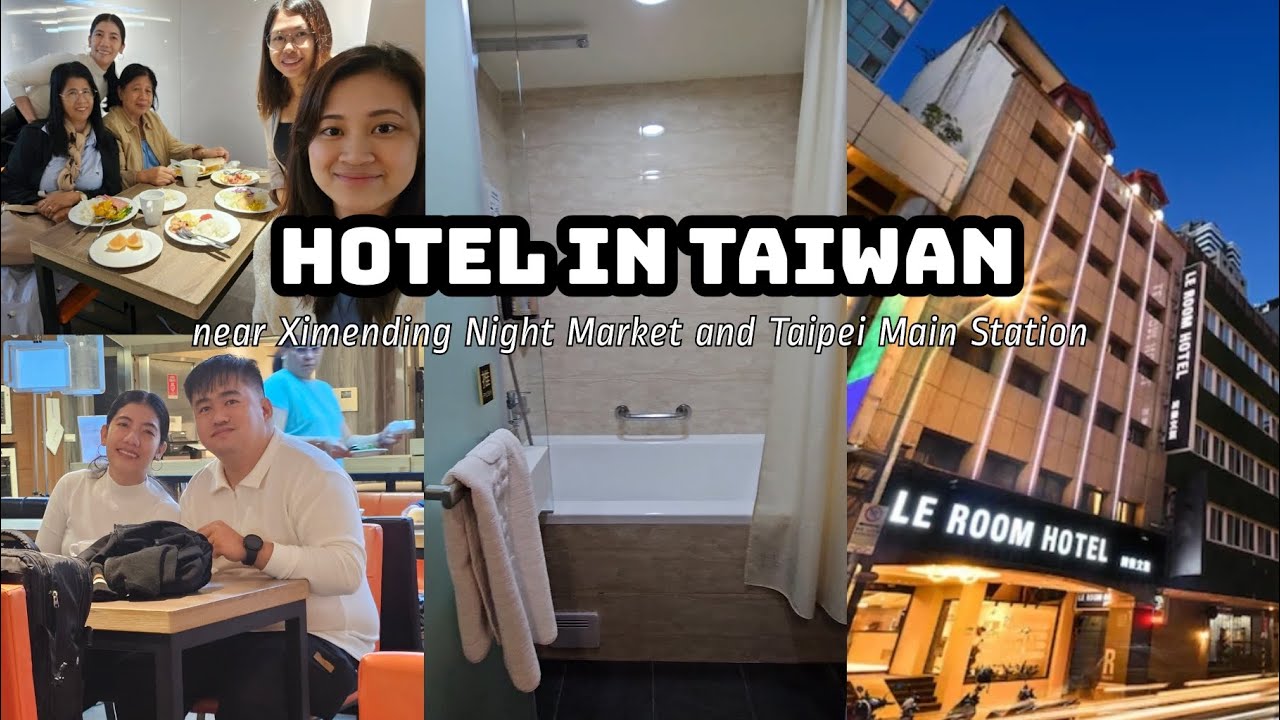 Where to Stay in Taiwan? Ximen Le Room Hotel Kaifeng Taipei - Hotel Tour, Room Tour and Rates✨️