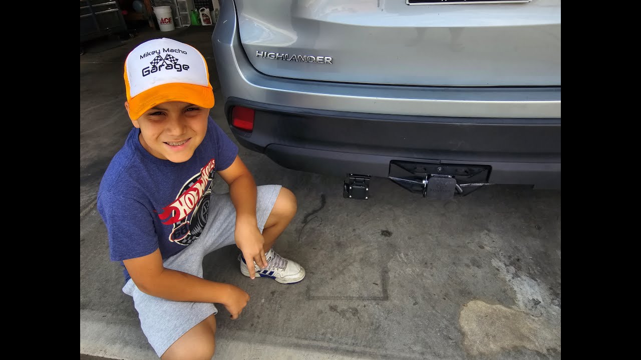 2014-2019 Toyota Highlander Trailer Hitch Wiring