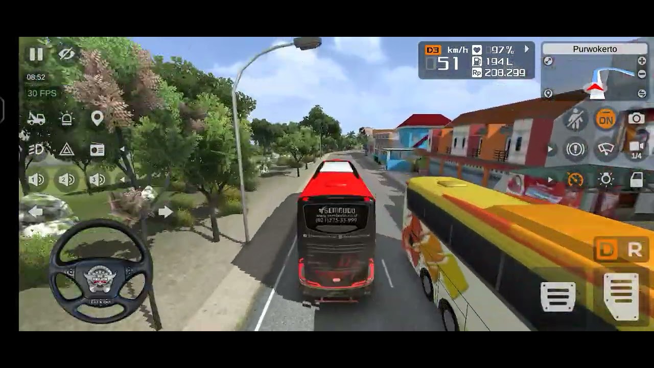 Terjebak macet parah||BUS SIMULATOR INDONESIA (BUSSID) @DNAMYGAME-i9s 