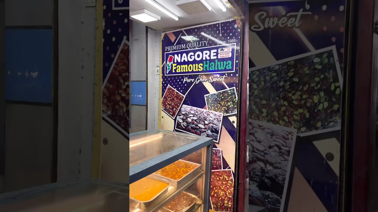 Nagore Famous halwa #nagore #famoushalwa #halwa #sweets #velankanni #nagapattinam 📍 #reels #shorts