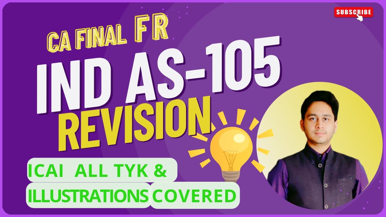 IND AS 105 | Revisions | ICAI Study Mat | Question revisions+ Examples