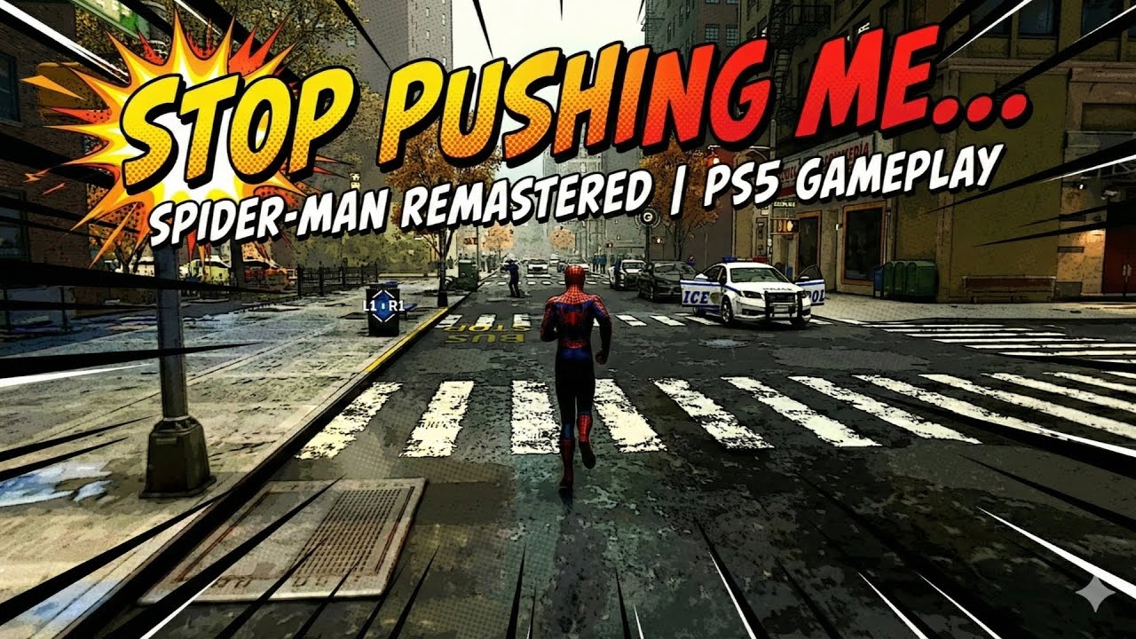 Stop pushing me... | Spiderman Remastered | PS5 Gameplay