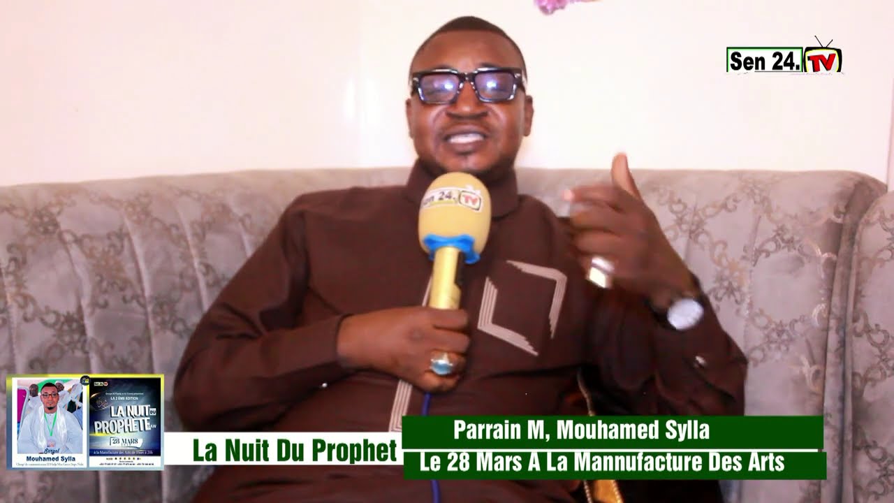 Parrain La Nuit Du Prophete  M, Mouhamet Sylla