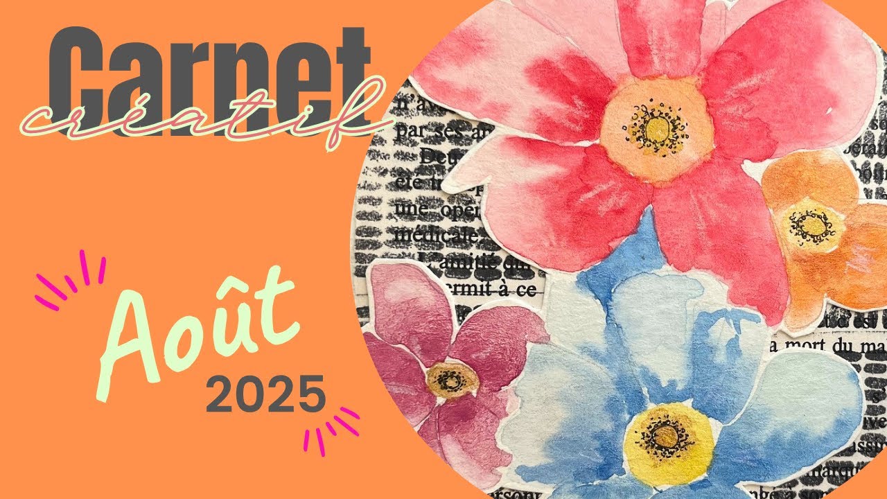 Carnet créatif AOÛT 2025