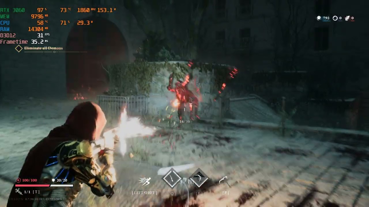 Armatus Max Setting RTX 3060 V2 OC EDITION i5 9400f