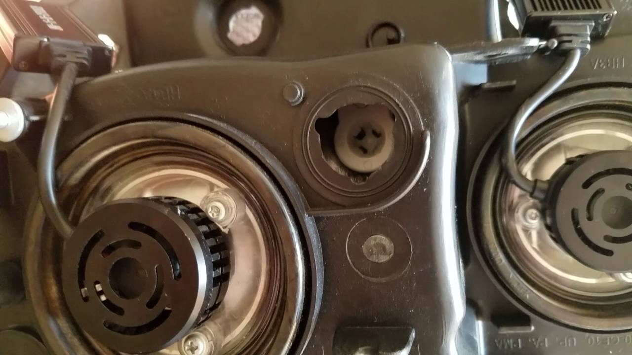 2002 Grand Cherokee Replacement Headlight Adjuster Repair