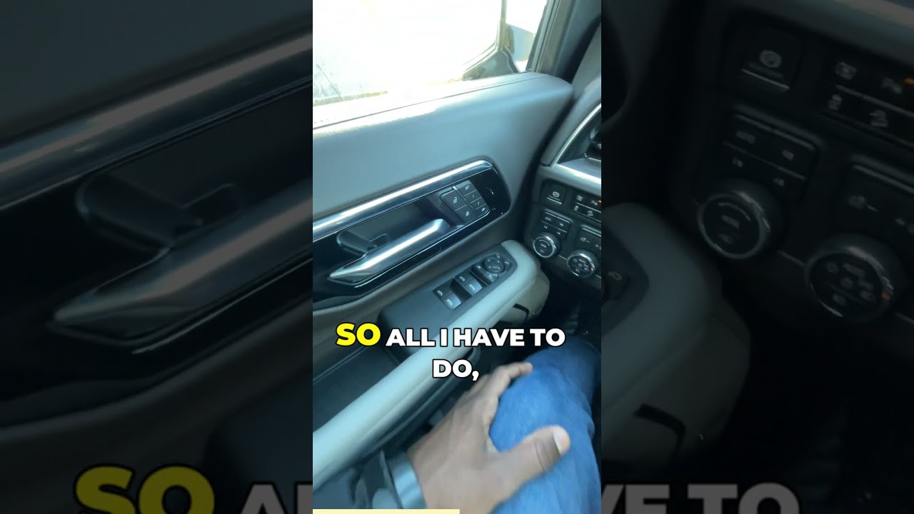 How to Turn On/Off Electronic Child Locks on the 2025 Chevy Tahoe 