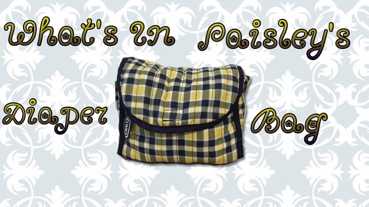 What's In Paisley's Diaper Bag
