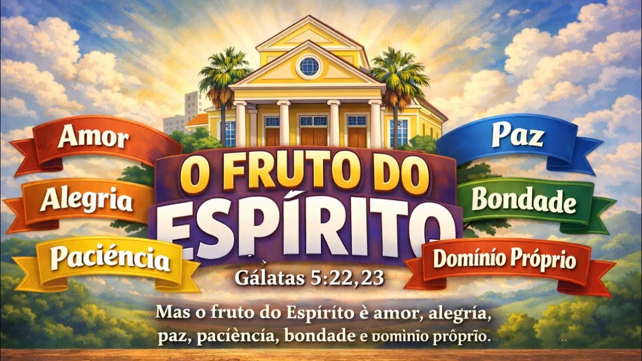 O FRUTO DO ESPÍRITO | 1IPI de Santos #devocional 