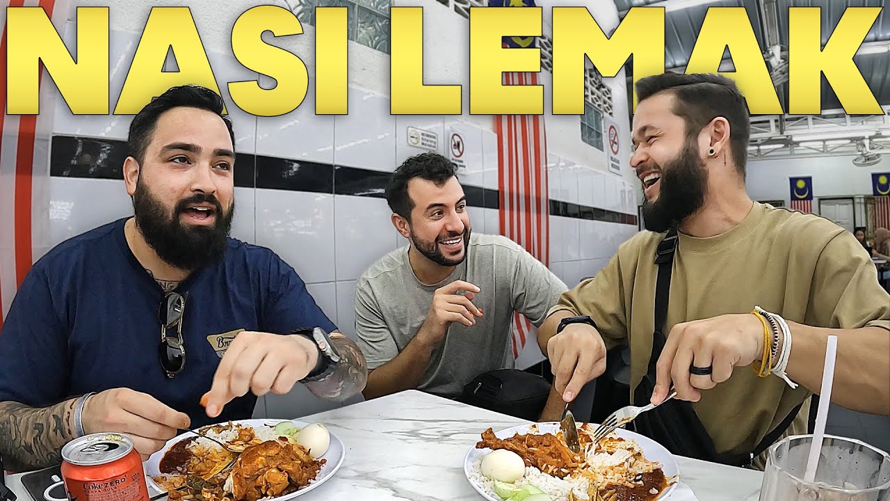 The #1 LOCAL FOOD in Kuala Lumpur, Malaysia 🇲🇾 | Nasi Lemak