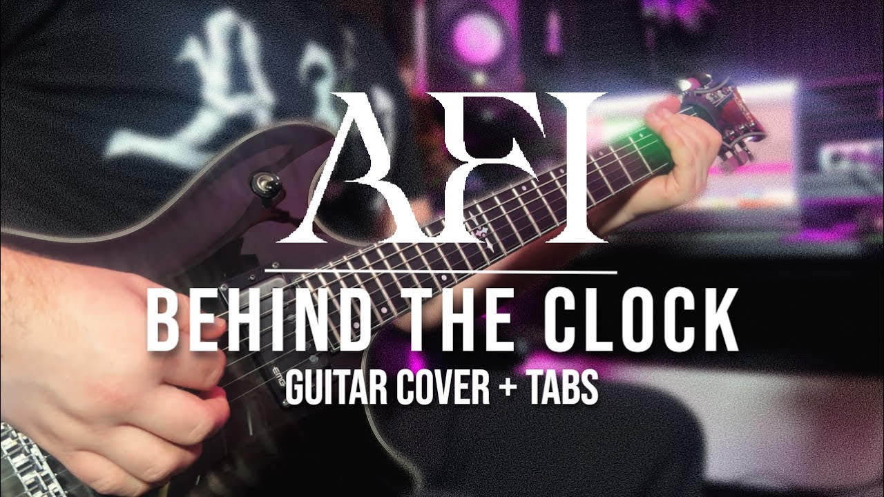 Behind The Clock - AFI // Guitar Cover + TABS // NEW SONG 2025