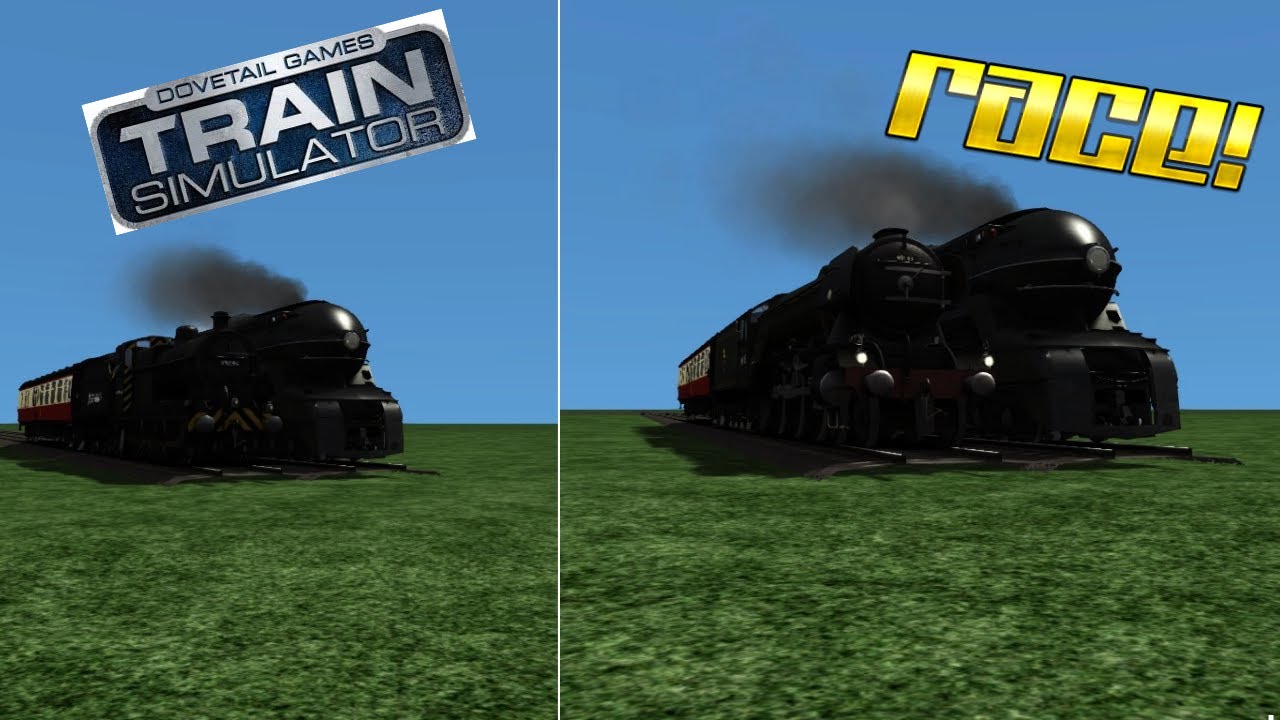 Train Simulator - PRRS1 Vs Flying Scotsman and Fowler 4F