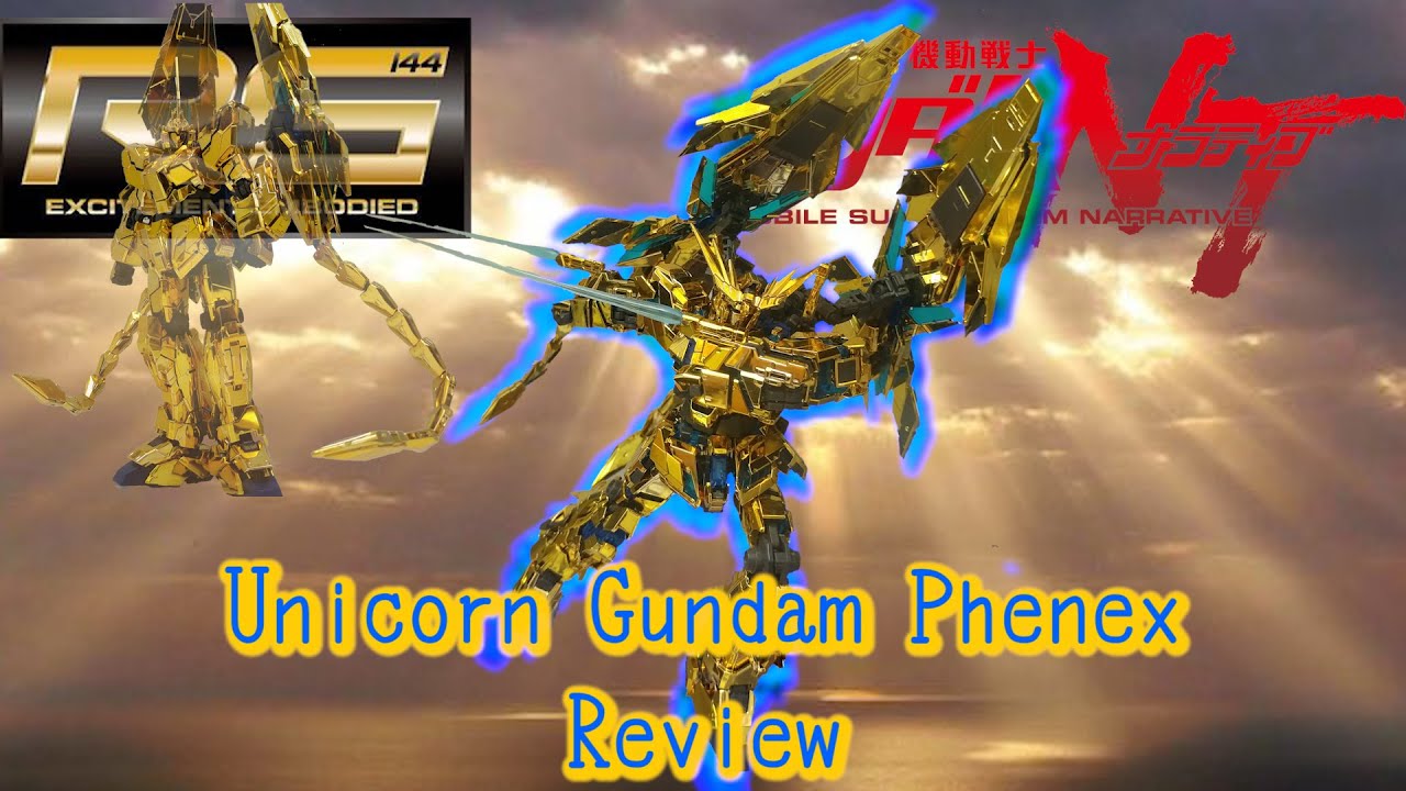 P-Bandai RG Unicorn Gundam Phenex Review | Mobile Suit Gundam Narrative