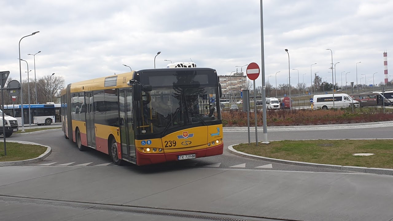 MPK Kielce | Przejazd Solaris Urbino 18 III #238 Linia nr 45 | Timelapse