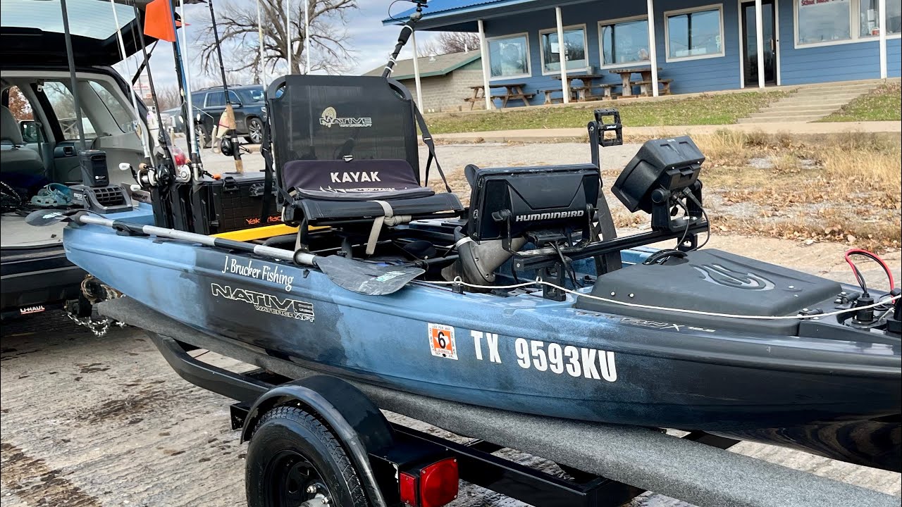 New spot lock trolling motor for the Native Titan 12.5x