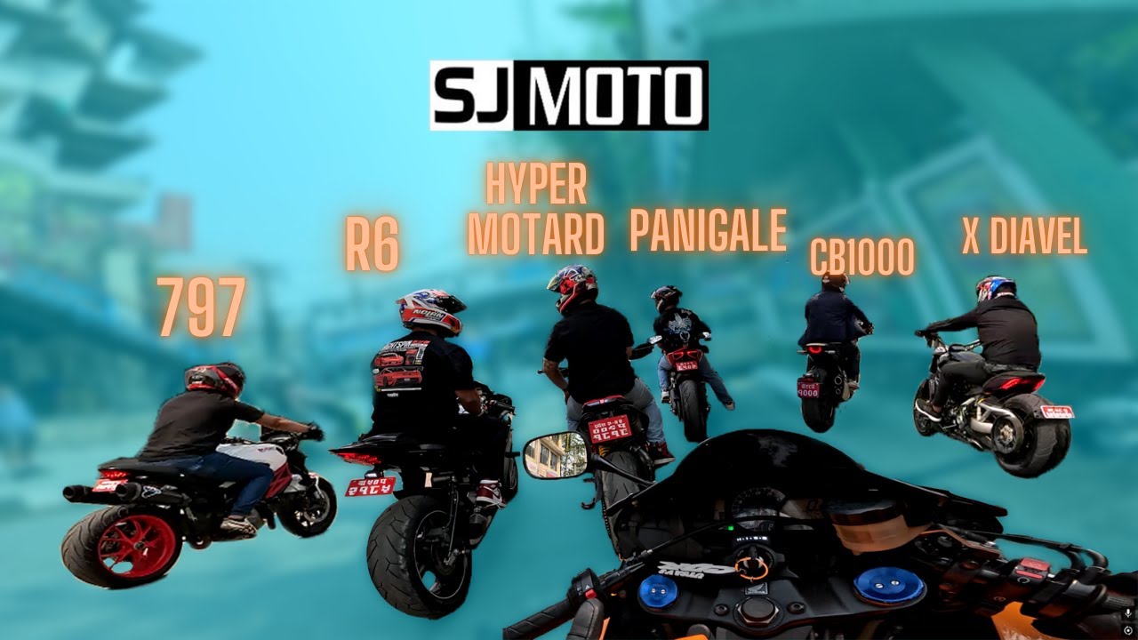 SUPERBIKE meetup in pokhara🔥. SJ MOTO opening
