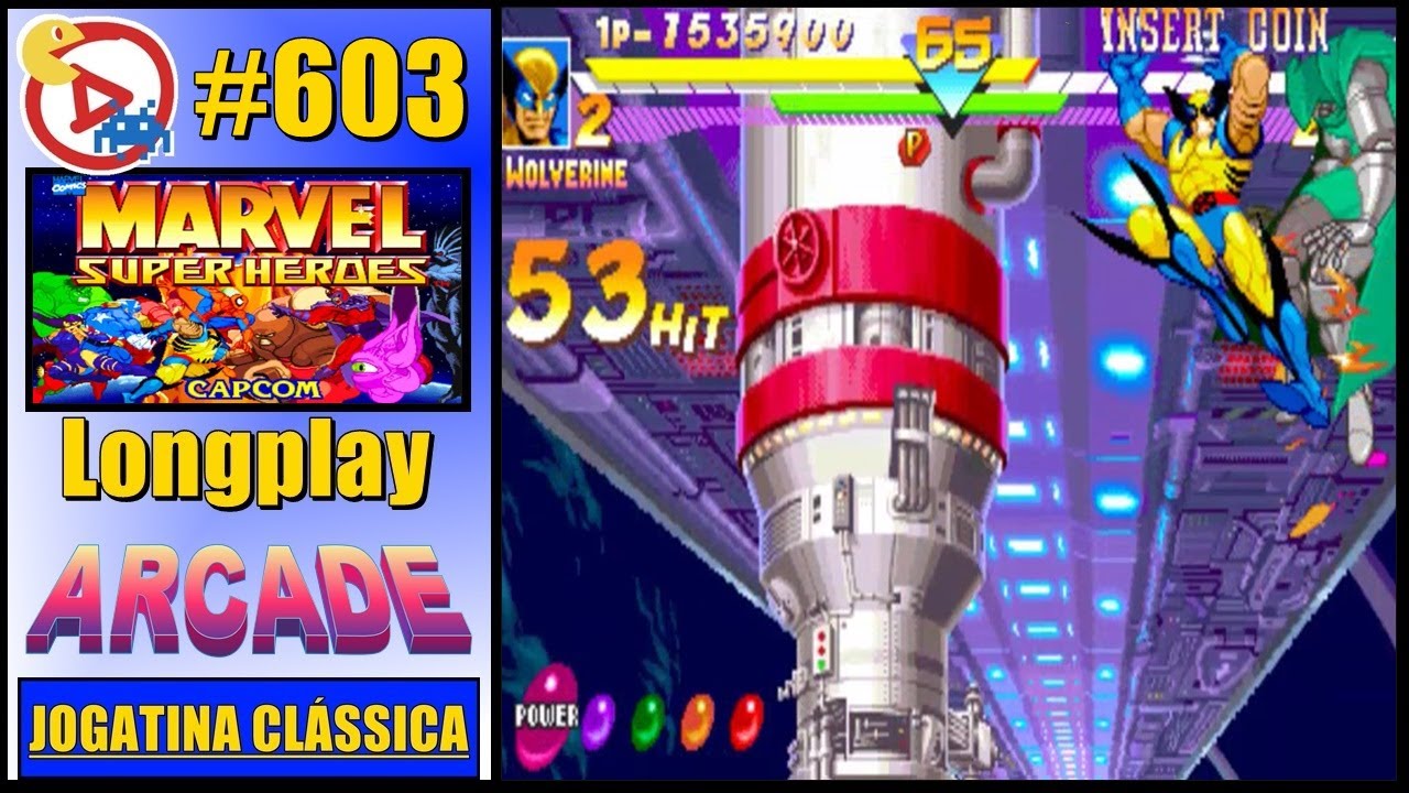 Arcade Longplay Marvel Super Heroes [a]