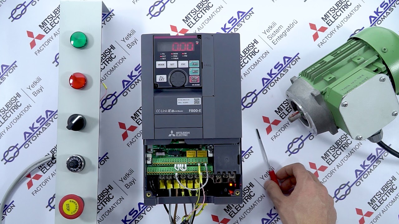 MITSUBISHI ELECTRIC F800 AC MOTOR SÜRÜCÜ’DEN ARIZA BİLGİSİ ALMA, HATA GEÇMİŞİNE BAKMA