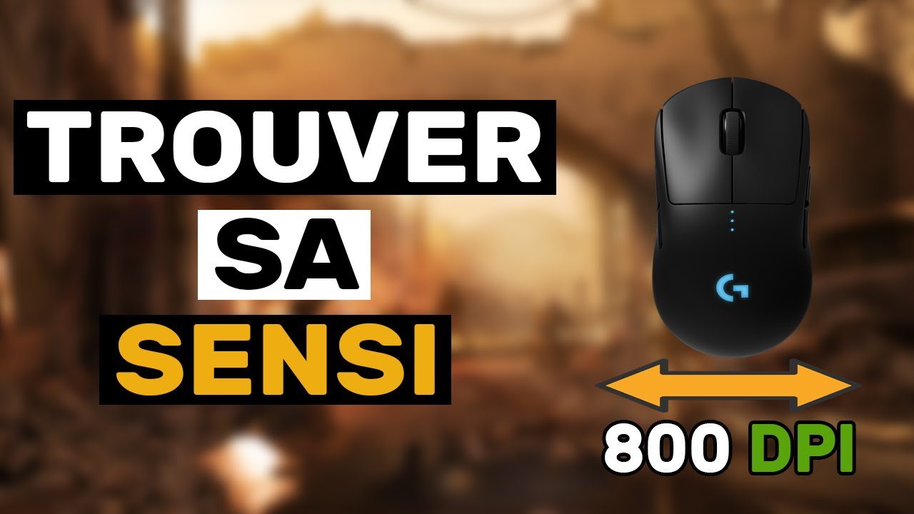 Comment trouver sa sensi PC ? ( DPI, Sensibilité-in-game )