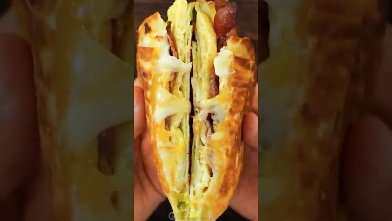 Tortilla Breakfast Wrap (TikTok Tortilla Fold) 