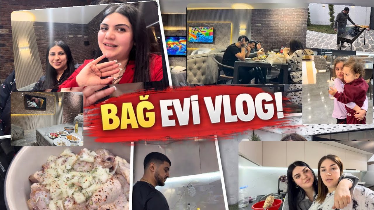 BAĞ EVİNDƏ TOPLAŞDIQ 🧿😍 | DOSTLARLA MÖHTƏŞƏM İFTAR SÜFRƏSİ HAZIRLADIQ 🍓 #gezinti #bağevi #vlog 