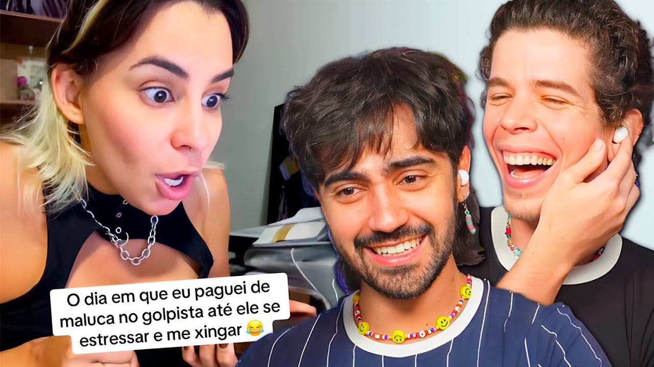 ela deu golpe no golpista kkkk