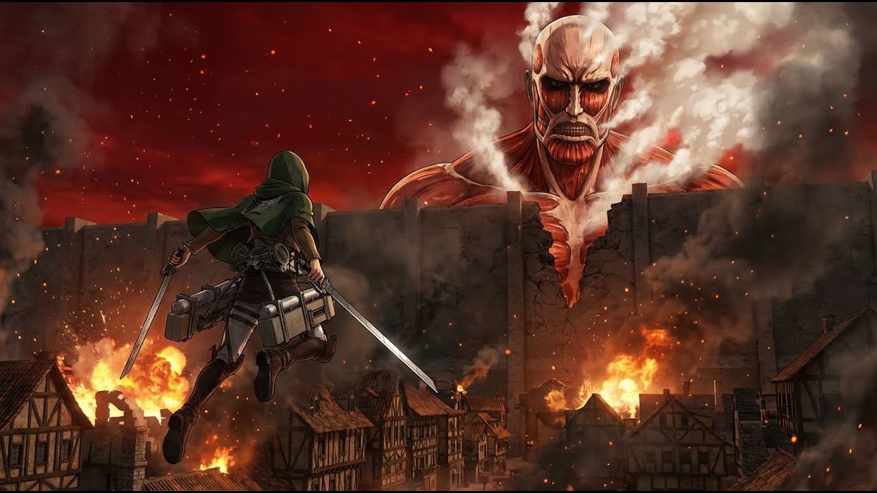 THE RUMBLING EARTH 🌋 Epic Anime Orchestral Rock | Attack on Titan Style & Apocalypse Music