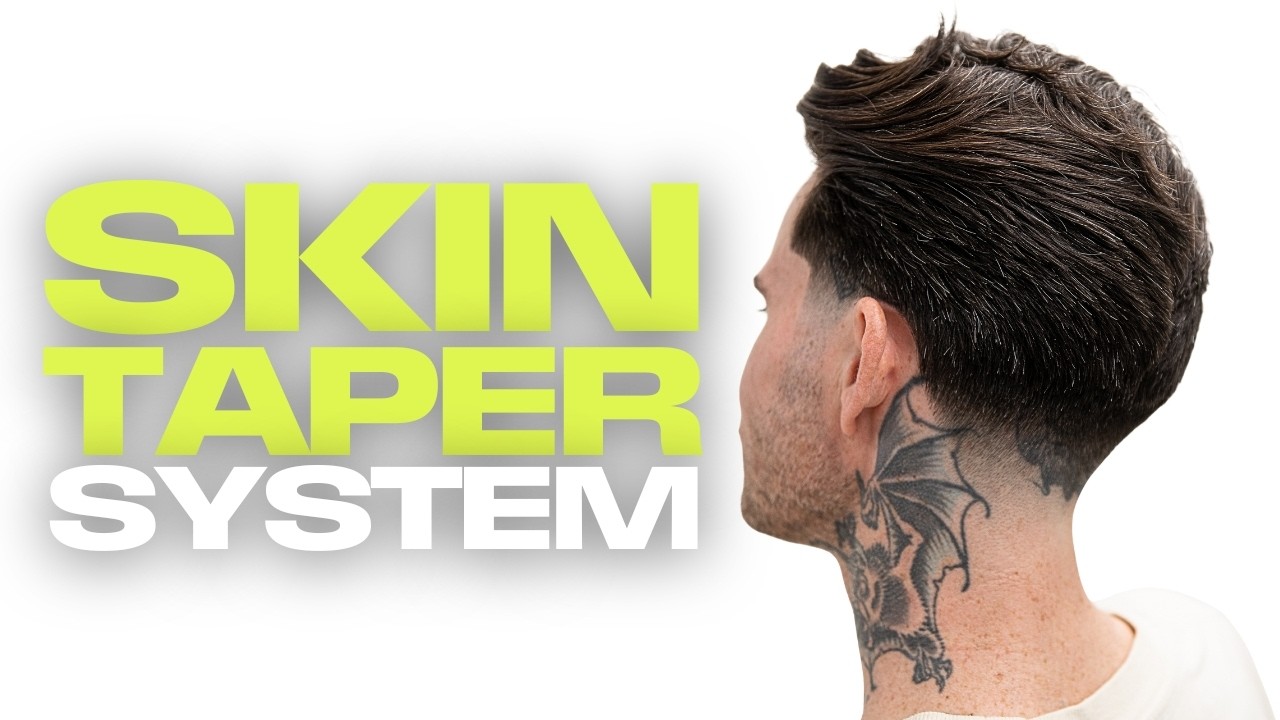 How to Do a Skin Taper on a Men’s Slick Back Haircut (Step-By-Step Barber Tutorial)