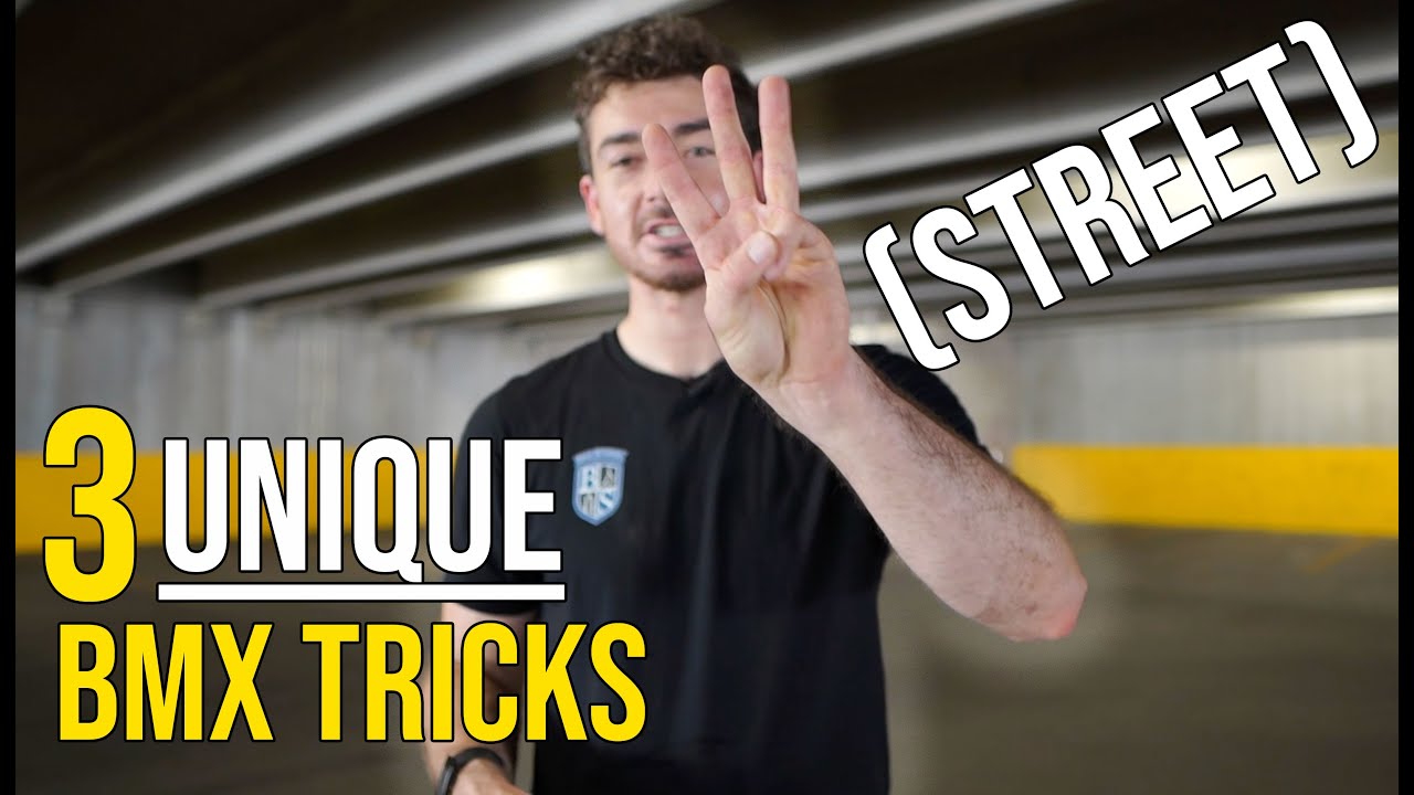 UNIQUE BMX TRICKS TO DO IN THE STREET (MY TOP 3 PICKS)