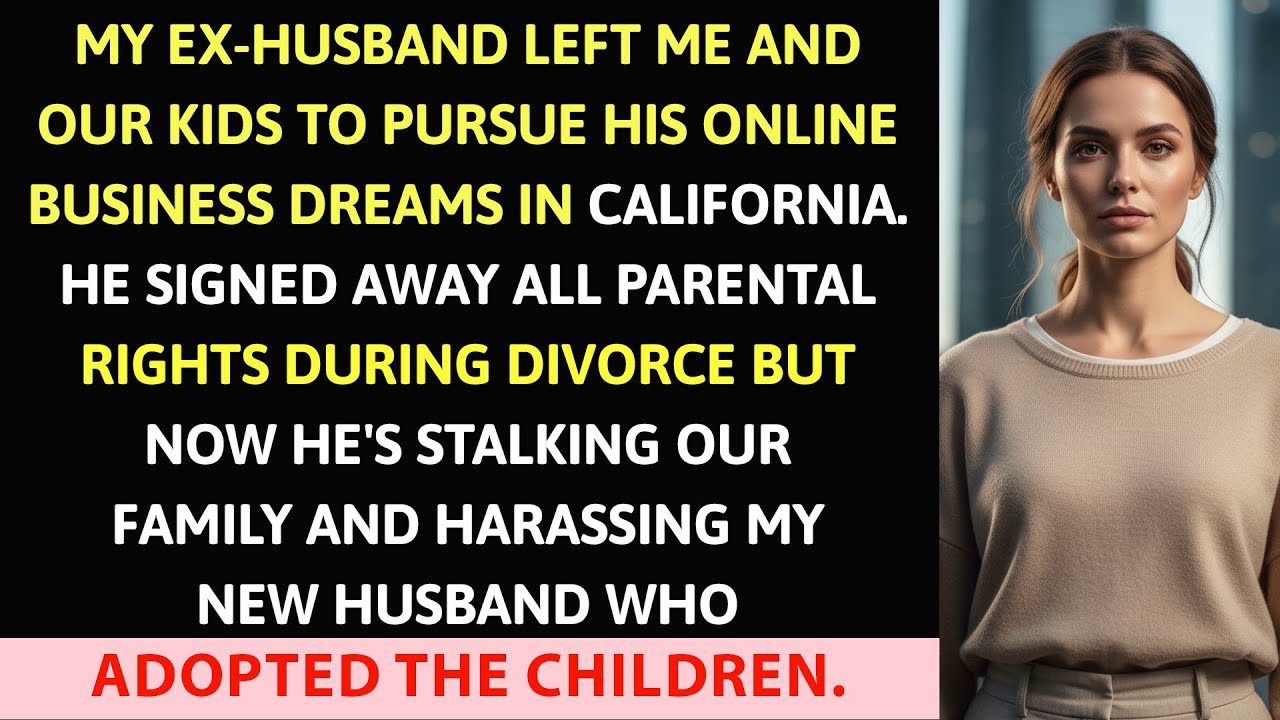 My Ex-wife Left Me and Our Kids to Pursue Her Online Business Dreams in California. She Signed Away…