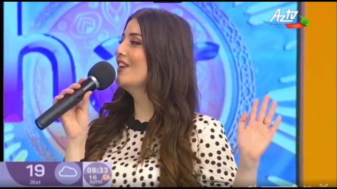 Ayşən Mehdiyeva Naz etmə (canlı ifa Aztv səhər 16.04.2019)
