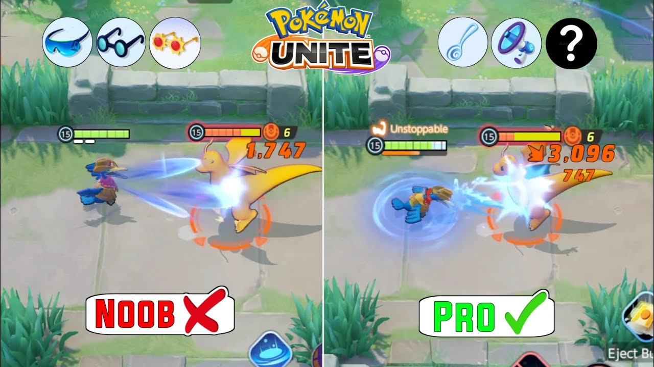 Cramorant Correct Build To Deal More Damage! 1 minutes pro guide | Best build Pokemon unite