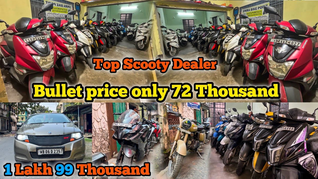 Challenging price mein scooty 😱 Bullet price only 72 Thousand scooty best showroom in Siliguri 