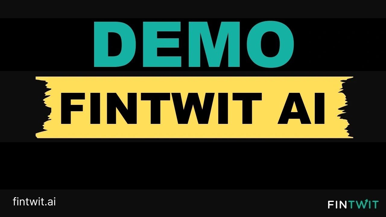Fintwit AI Demo: No.1 Social and AI-powered stock research and recommendation platform