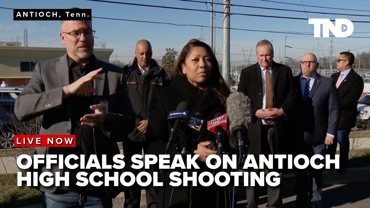 Officials speak on Antioch High School shooting