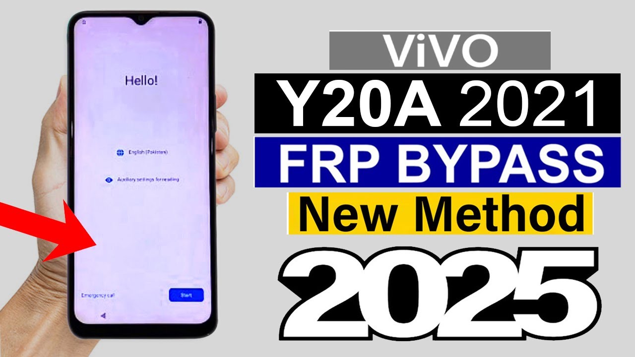 Vivo Y20A 2021 : Google/ FRP Bypass | Remove Google Account - (Without Pc)