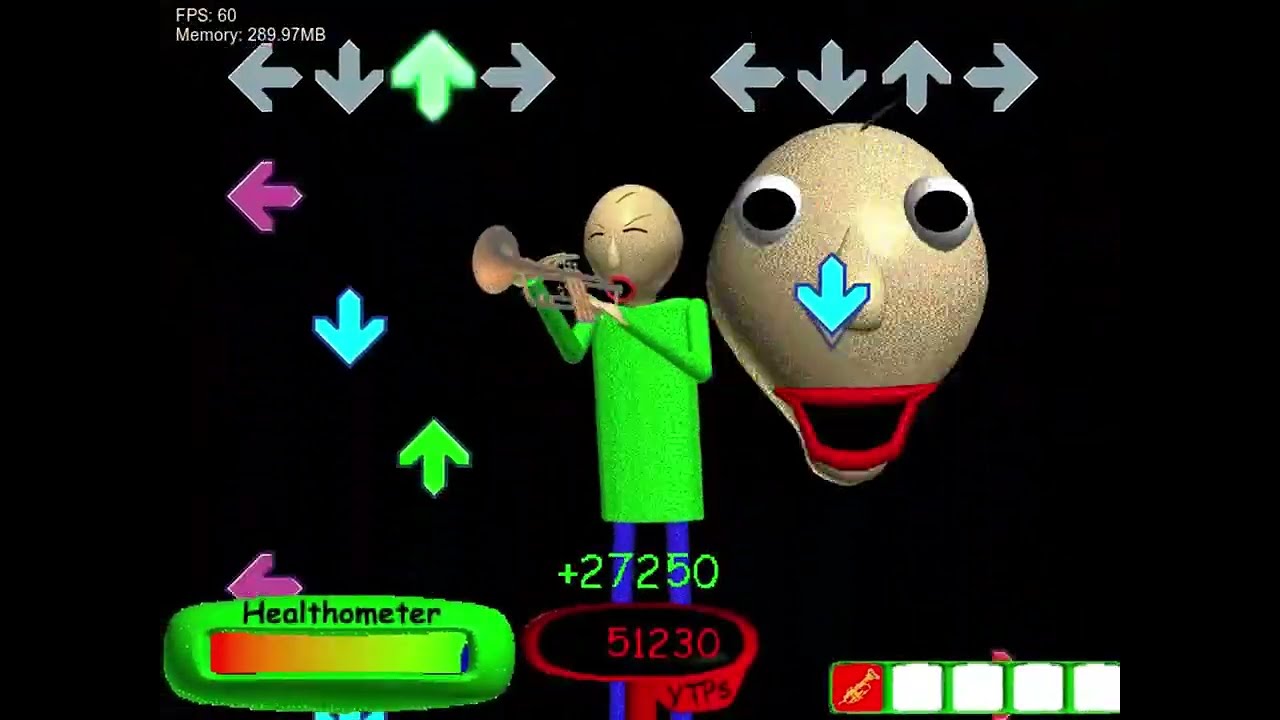 Friday Night Funkin’ Tutelary | Baldi Vs Basic'9