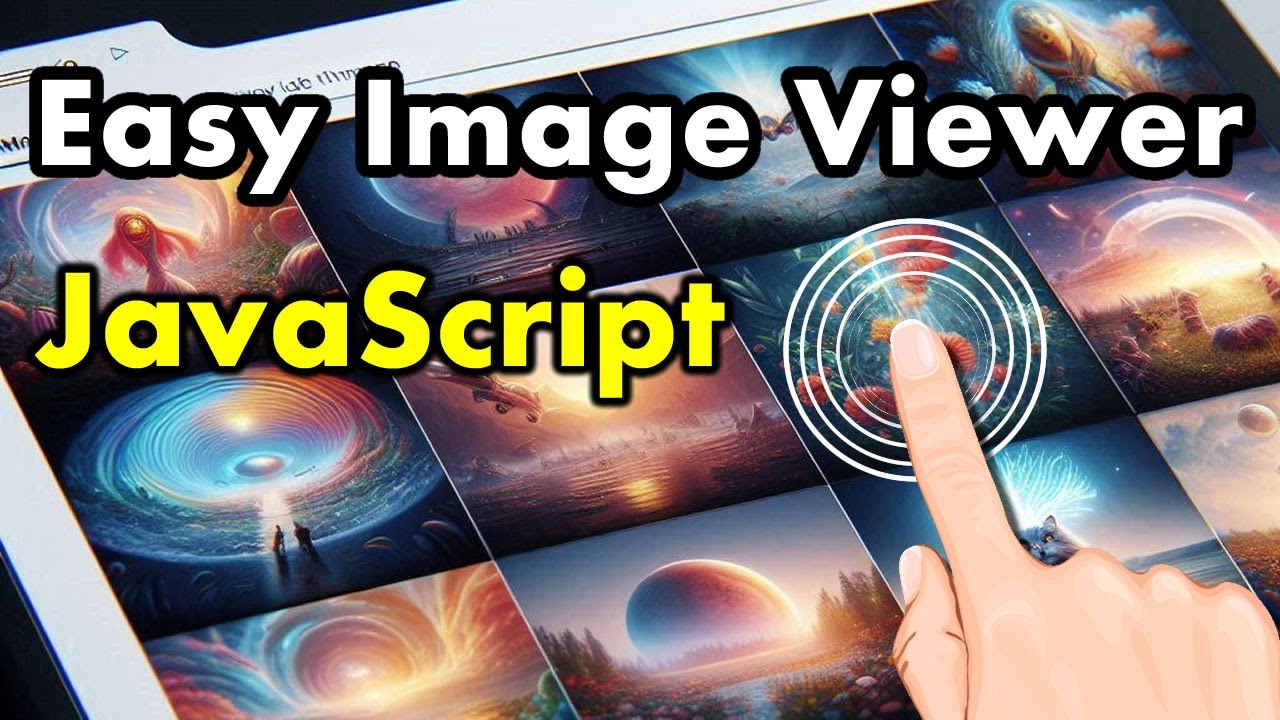 Easy Image Viewer JavaScript Application Engineering Tutorial