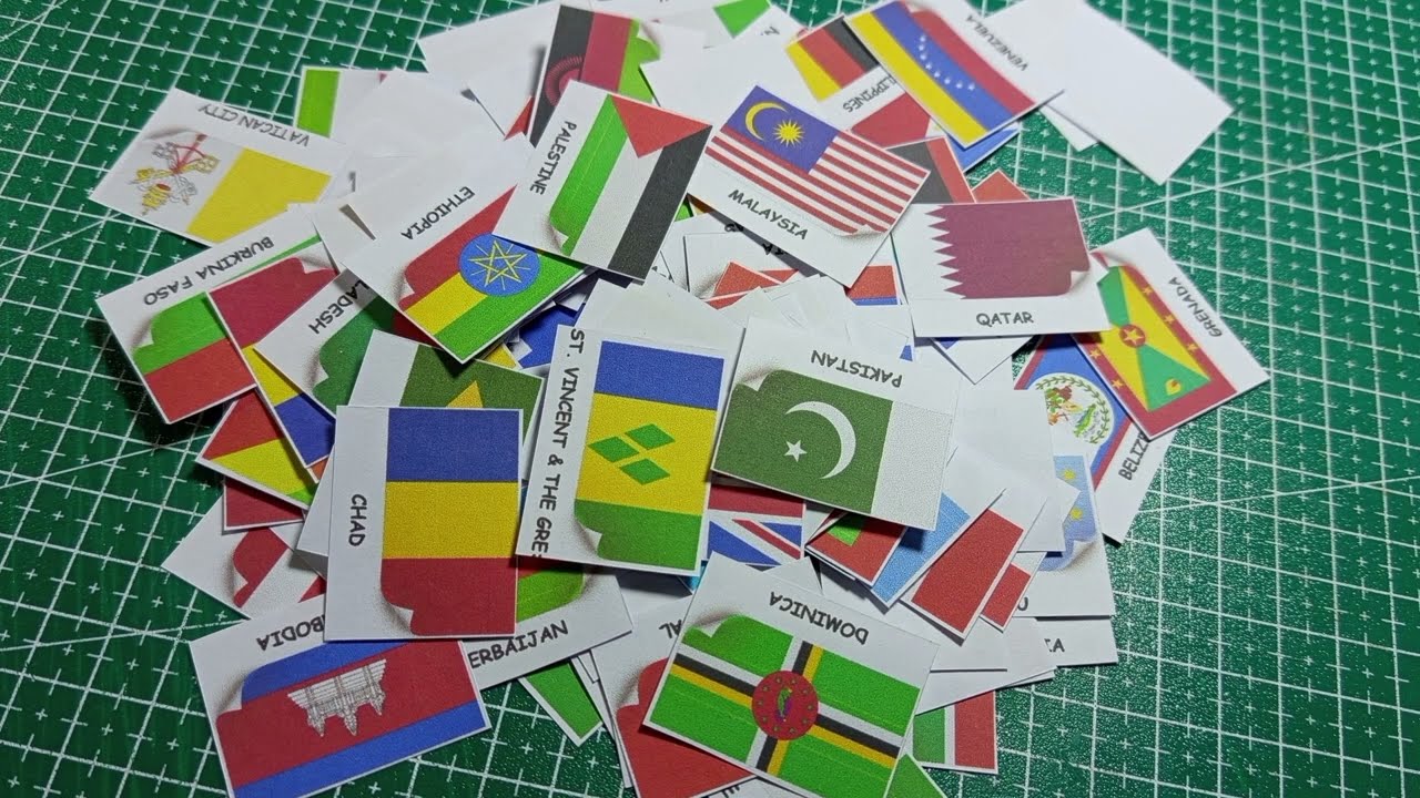Every country has a color, every flag has a story Watch till the end & comment your flag!Flag & Flag