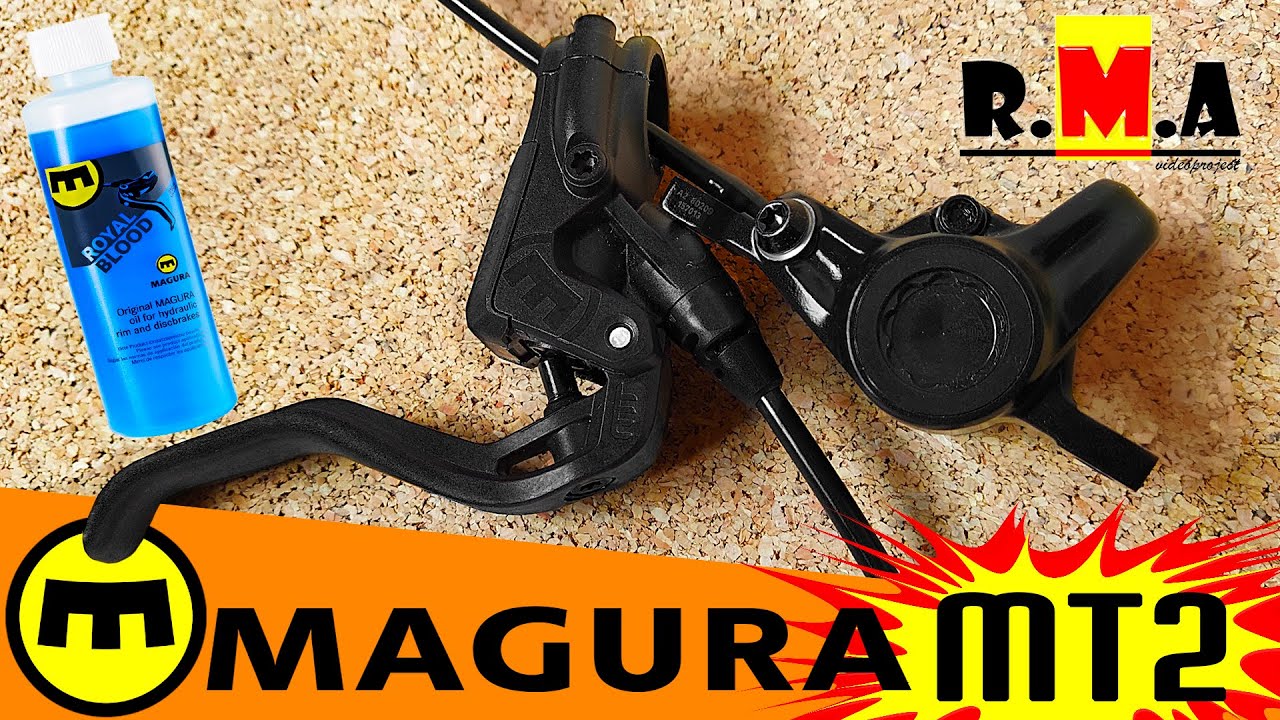 велосипедные гидравлические тормоза MAGURA mt2