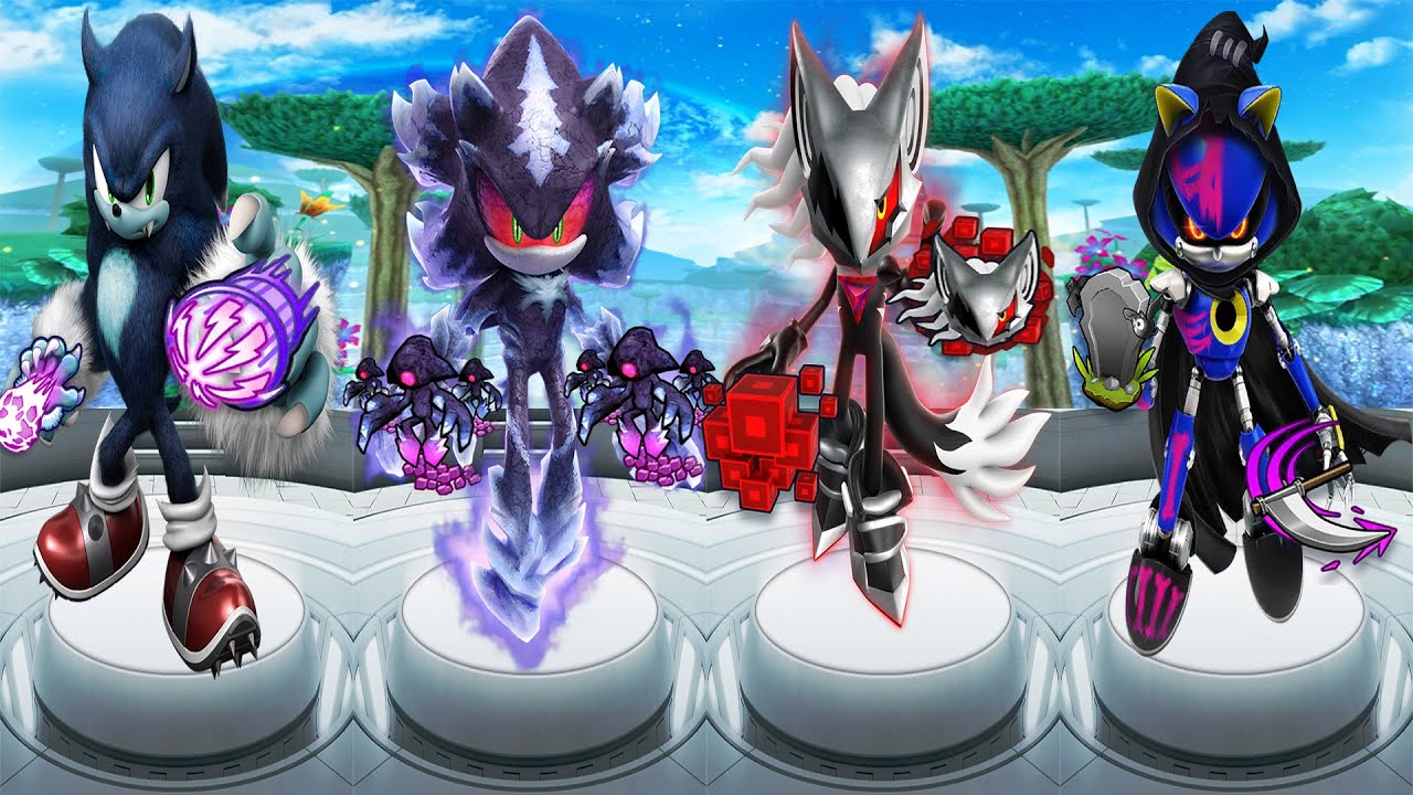 Sonic Forces Speed Battle: Werehog, Mephiles the Dark, Infinite & Reaper Metal Sonic Gameplay