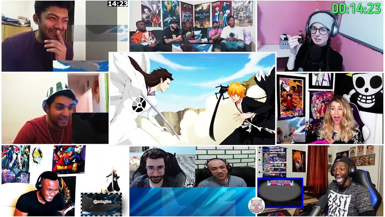 BLEACH - Ichigo vs Aizen Part 1 Reaction Mashup