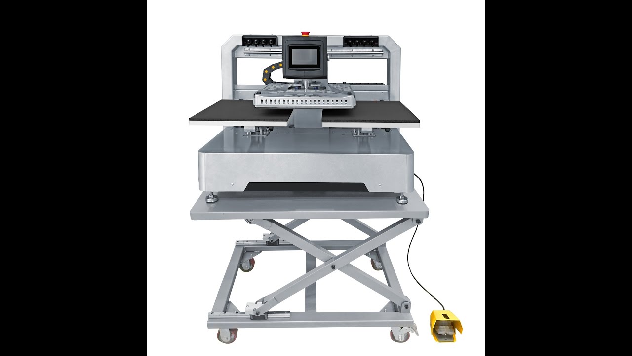 Automatic Heat Press Double Station | Smart Controller | DTF, Vinyl & More