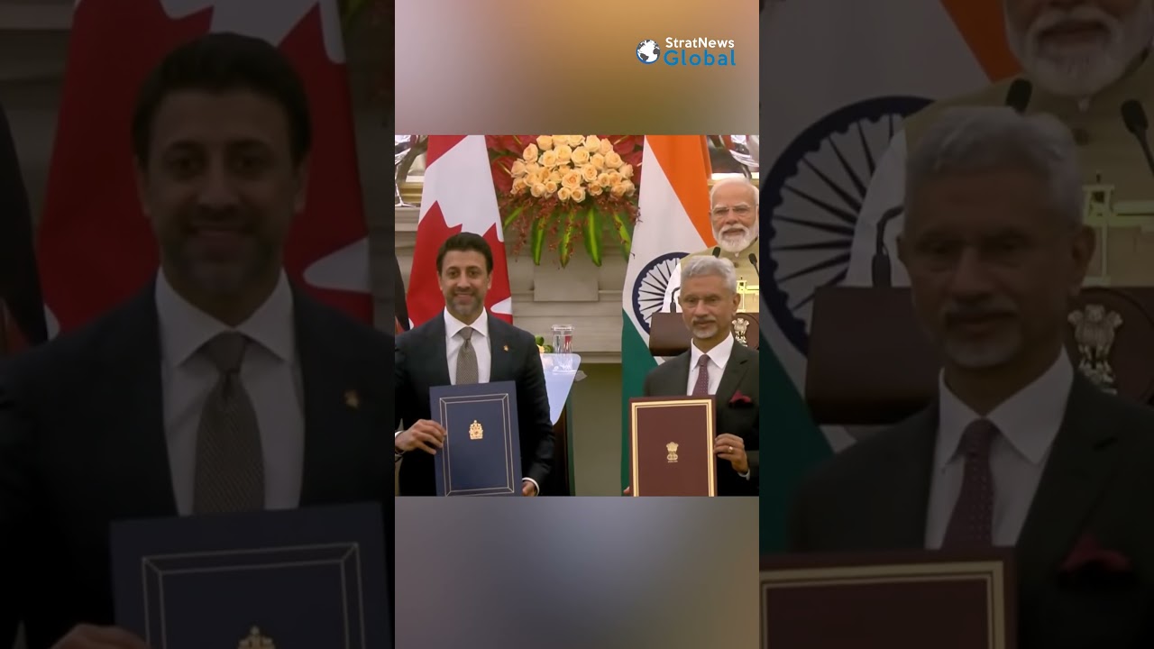 PM Modi, PM Carney of Canada attend joint press meet at Hyderabad House | #shorts #modi #Carney