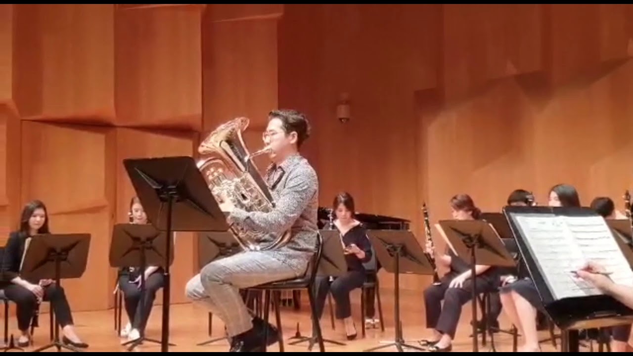 Kol nidrei,Op.47rehearsal(euphonium solo KANG Chul)