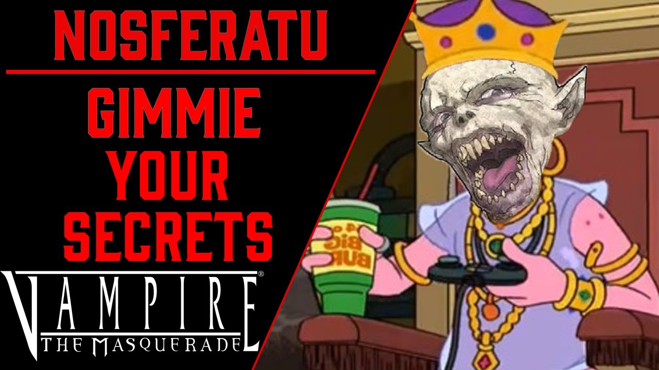 Clan Nosferatu, Everyone Loves the Sewer Level | Vampire the Masquerade Lore