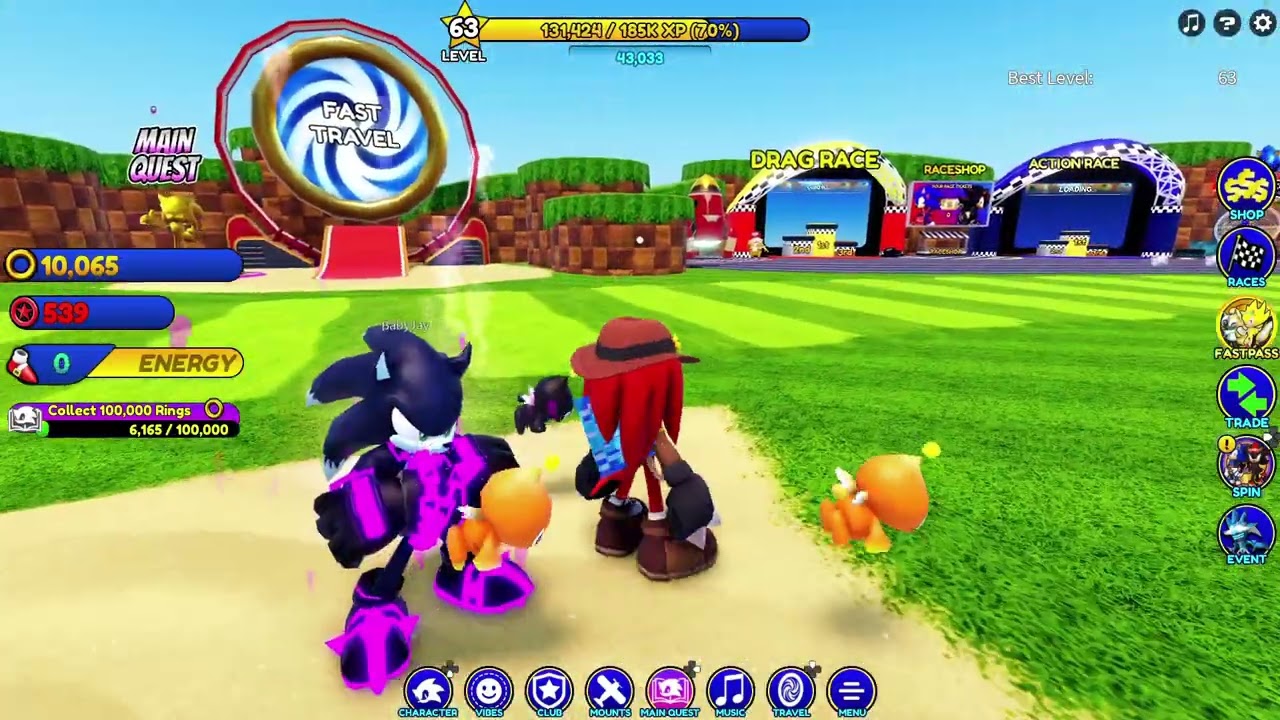 Roblox sonic speed simulator part 2